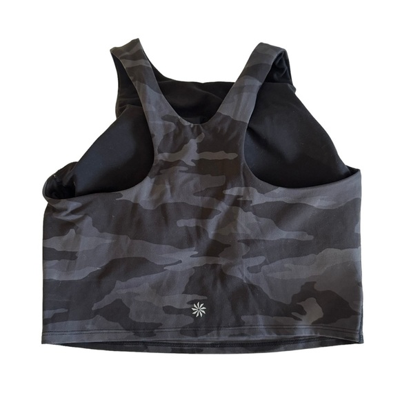 Athleta conscious crop camo print women’s small A-C cup - Picture 3 of 4